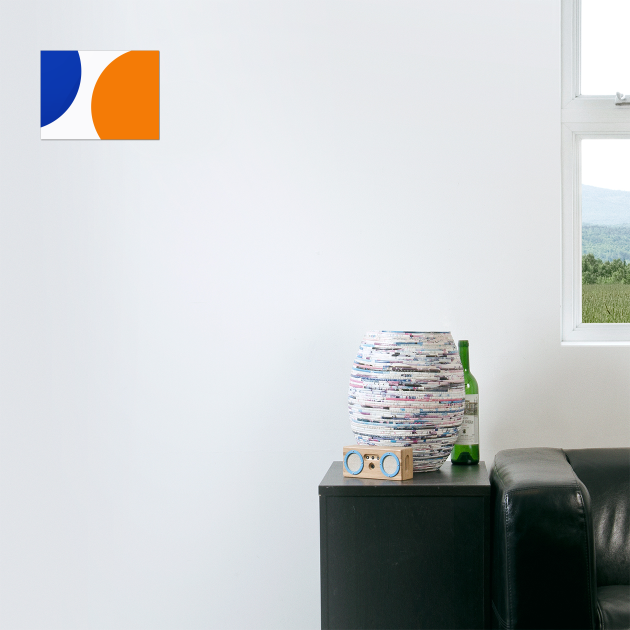 Florida Orange and Blue by AllAmerican